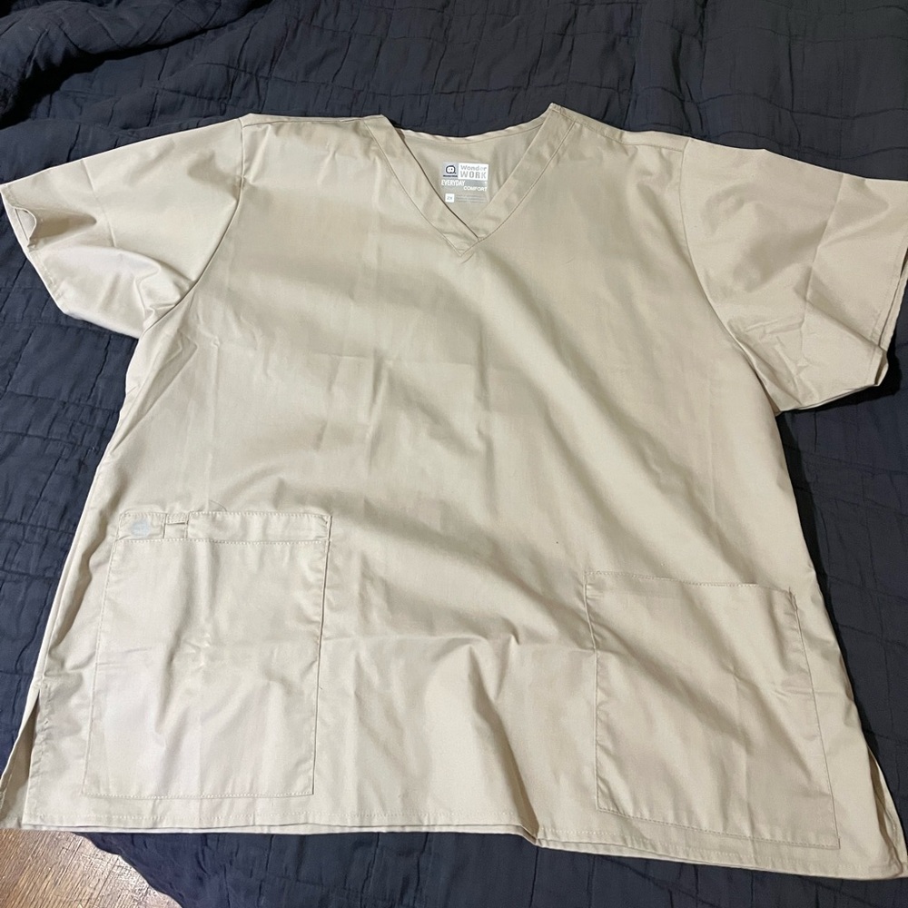 WonderWink WonderWork Woman Scrub top